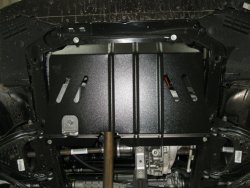 2 449 р. Защита картера двигателя (1.6, МКПП/АКПП) ECO Renault Logan 2 дорестайлинг (2014-2018)  с доставкой в г. Калуга. Увеличить фотографию 2