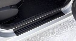 999 р. Накладки на порожки автомобиля (фургон) RA Лада Ларгус дорестайлинг R90 (2012-2021)  с доставкой в г. Калуга. Увеличить фотографию 3