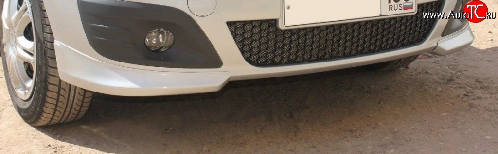 1 139 р. Накладки на передний бампер K2  Лада Ларгус (2012-2021) (Неокрашенная)  с доставкой в г. Калуга