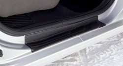 1 899 р. Накладки на порожки автомобиля RA Лада Ларгус дорестайлинг R90 (2012-2021)  с доставкой в г. Калуга. Увеличить фотографию 3