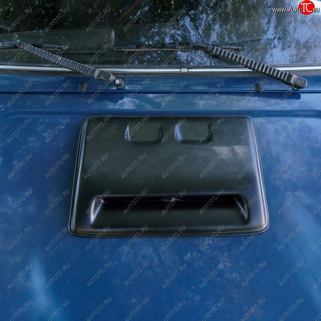 429 р. Воздухозаборник капота Autodemic (малый квадрат, 20х20х7 см.) BMW X6 E71 рестайлинг (2012-2014)  с доставкой в г. Калуга