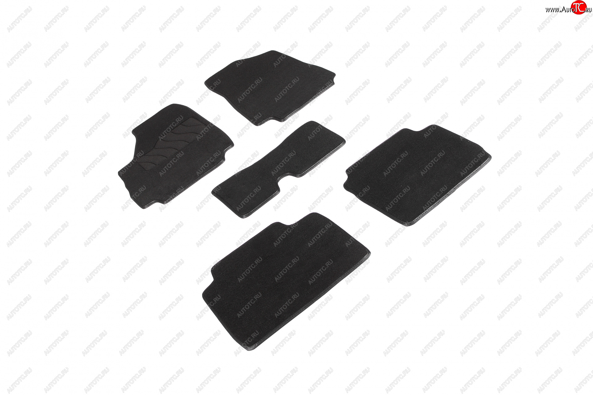 2 499 р. Текстильные коврики в салон SEINTEX LUX (с 2019 г.в.) Лада нива 4х4 2131 (Legend) 5 дв. 2-ой рестайлинг (2021-2024) (Черный)  с доставкой в г. Калуга