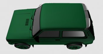 6 349 р. Спойлер крышки багажника Avpplast ❞Чистое Стекло❝. Лада нива 4х4 2121 Бронто 3 дв. 1-ый рестайлинг (2017-2019) (Неокрашенный)  с доставкой в г. Калуга. Увеличить фотографию 3