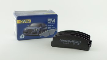 Колодка переднего дискового тормоза DAFMI (SM) ВИС 2346 фургон, рестайлинг (2021-2024)