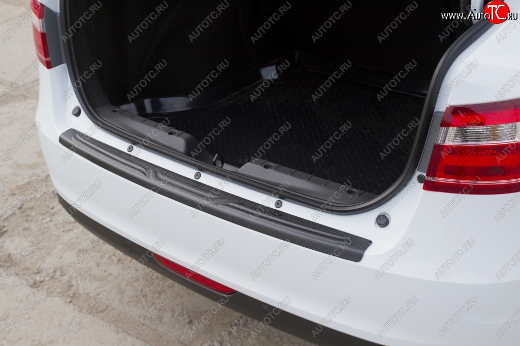 999 р. Накладка защитная на задний бампер RA Лада Веста 2180 седан дорестайлинг (2015-2023)  с доставкой в г. Калуга