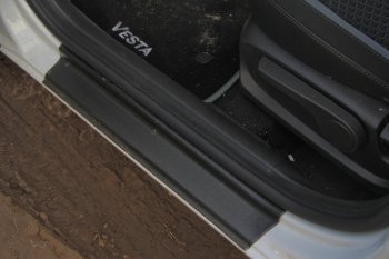 1 569 р. Комплект накладок в проем дверей АртФорм (4 шт.) Лада Веста 2180 седан дорестайлинг (2015-2023)  с доставкой в г. Калуга. Увеличить фотографию 2
