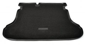 Комбинированый коврик с повышенной износостойкостью в багажник Unidec (полиуретан, текстиль) Лада Веста 2180 седан дорестайлинг (2015-2023)  (Черный)