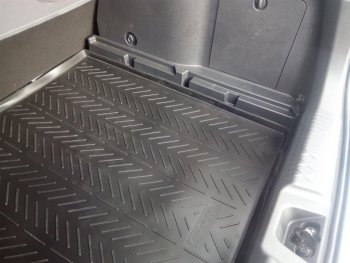 Коврик в багажник Aileron (без фальшпола) Лада Веста SW 2181 универсал дорестайлинг (2017-2022)