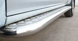 25 699 р. Широкая защита порогов Russtal  Volkswagen Amarok (2009-2016)  с доставкой в г. Калуга. Увеличить фотографию 4