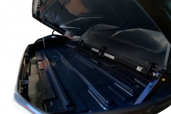 27 799 р. Автобокс (186*82*46 530 л двухсторонний) Enzo Mazda MPV LY дорестайлинг (2006-2008) (крепление скоба)  с доставкой в г. Калуга. Увеличить фотографию 8