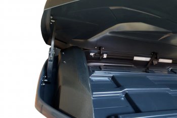 27 799 р. Автобокс (186*82*46 530 л двухсторонний) Enzo Ford Ranger RapCab дорестайлинг (2011-2016) (крепление скоба)  с доставкой в г. Калуга. Увеличить фотографию 7