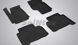 Износостойкие коврики в салон с высоким бортом SeiNtex Premium 4 шт. (резина) Volkswagen (Волксваген) Amarok (Амарок) (2009-2016) дорестайлинг