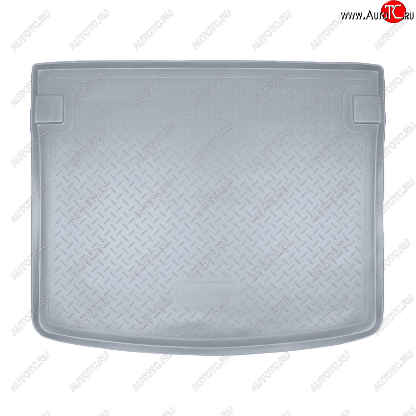 2 099 р. Коврик багажника Norplast Unidec (прав.сдвижная дверь, подъемная.зад.дверь)  Volkswagen Caddy  2K (2003-2020) (Цвет: серый)  с доставкой в г. Калуга