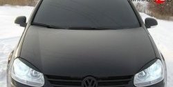 579 р. Реснички на фары M-VRS v2 Volkswagen Golf 5 универсал (2003-2009) (Неокрашенные)  с доставкой в г. Калуга. Увеличить фотографию 1
