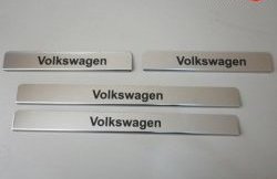 799 р. Накладки на порожки автомобиля M-VRS (нанесение надписи методом окраски) Volkswagen Golf 5 универсал (2003-2009)  с доставкой в г. Калуга. Увеличить фотографию 1