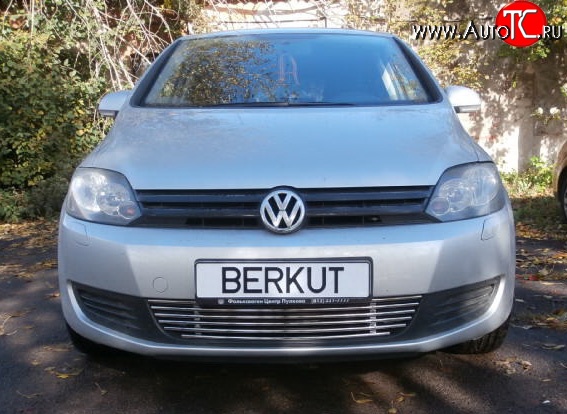 4 999 р. Декоративная вставка воздухозаборника Plus Berkut Volkswagen Golf 6 хэтчбэк 5 дв. (2008-2014)  с доставкой в г. Калуга