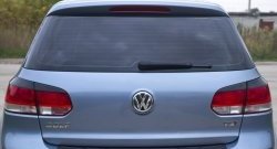 799 р. Реснички на фонари RA  Volkswagen Golf  6 (2008-2014) (Неокрашенные)  с доставкой в г. Калуга. Увеличить фотографию 3