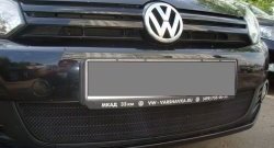 1 469 р. Сетка на бампер Russtal (черная)  Volkswagen Golf  6 (2008-2014)  с доставкой в г. Калуга. Увеличить фотографию 1