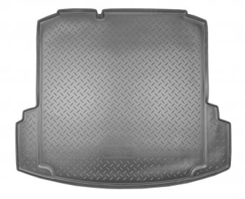 1 799 р. Коврик в багажник Norplast Unidec  Volkswagen Jetta  A6 (2011-2018) (Цвет: черный)  с доставкой в г. Калуга. Увеличить фотографию 1