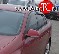 2 499 р. Дефлекторы окон (ветровики) Novline 4 шт Volkswagen Jetta A5 седан (2005-2011)  с доставкой в г. Калуга