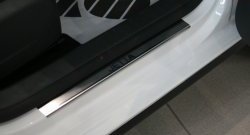 2 249 р. Комплект накладок на порожки автомобиля Novline Volkswagen Jetta A5 седан (2005-2011)  с доставкой в г. Калуга. Увеличить фотографию 1