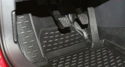 1 839 р. Коврики в салон Element 4 шт. (полиуретан)  Volkswagen Jetta  A6 (2011-2015)  с доставкой в г. Калуга. Увеличить фотографию 1