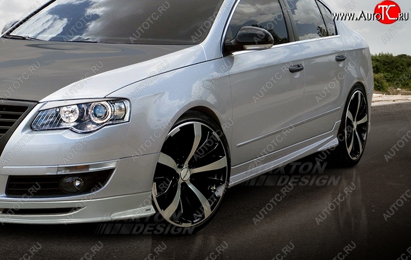 15 299 р. Пороги накладки Maxton Volkswagen Passat B6 седан (2005-2011)  с доставкой в г. Калуга