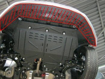 1 999 р. Спойлер бампера переднего NSP Volkswagen Polo 5 седан рестайлинг (2015-2020) (Неокрашенная)  с доставкой в г. Калуга. Увеличить фотографию 2