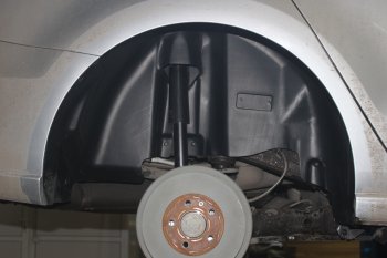399 р. Левый подкрылок задний с шумоизоляцией Totem Volkswagen Polo 5 седан рестайлинг (2015-2020)  с доставкой в г. Калуга. Увеличить фотографию 2