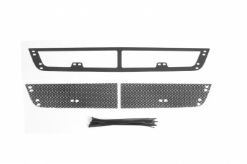 1 979 р. Защитная сетка решетки переднего бампера RA  Volkswagen Polo  5 (2009-2015)  с доставкой в г. Калуга. Увеличить фотографию 4