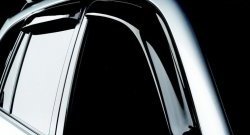 181 р. Дефлекторы окон (ветровики) (хетчбек) Novline 4 шт. Volkswagen Polo 5 хэтчбек дорестайлинг (2009-2015)  с доставкой в г. Калуга. Увеличить фотографию 1