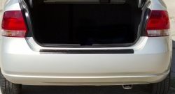 1 099 р. Защитная накладка на задний бампер RA Volkswagen Polo 5 хэтчбек дорестайлинг (2009-2015)  с доставкой в г. Калуга. Увеличить фотографию 3