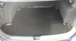 1 479 р. Коврик в багажник Element (полиуретан)  Volkswagen Polo  5 (2009-2020)  с доставкой в г. Калуга. Увеличить фотографию 5