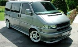 Накладка на передний бампер ABS Volkswagen Transporter T4 рестайлинг (1996-2003)