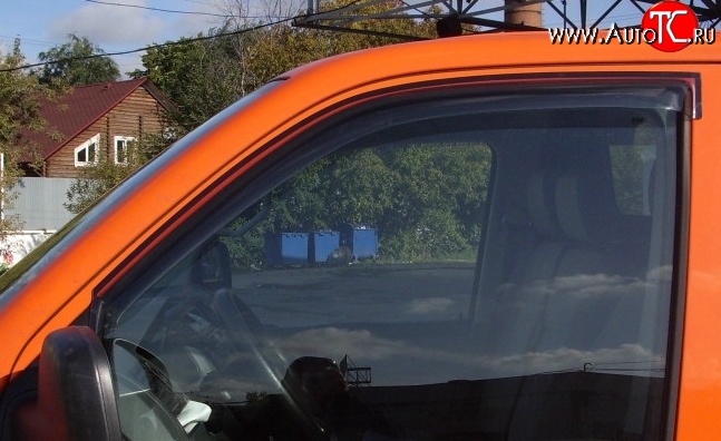 319 р. Дефлекторы окон (ветровики) Novline 2 шт. Volkswagen Transporter T5 дорестайлинг (2003-2009)  с доставкой в г. Калуга
