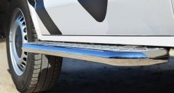 13 849 р. Широкая защита порогов Russtal  Volkswagen Transporter  T6 (2015-2019)  с доставкой в г. Калуга. Увеличить фотографию 2