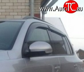 999 р. Комплект дефлекторов окон (ветровиков) 4 шт. Russtal Volkswagen Tiguan NF дорестайлинг (2006-2011)  с доставкой в г. Калуга