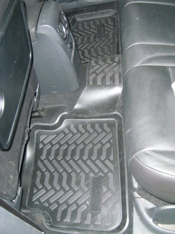 1 439 р. Коврики салона Aileron (3D с подпятником)  Volkswagen Tiguan  NF (2006-2017)  с доставкой в г. Калуга. Увеличить фотографию 3