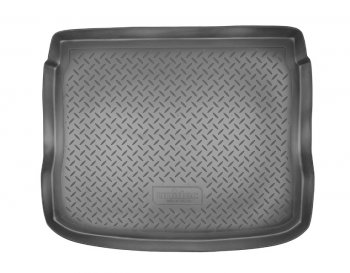 1 599 р. Коврик в багажник Norplast Unidec Volkswagen Tiguan NF дорестайлинг (2006-2011) (Цвет: черный)  с доставкой в г. Калуга. Увеличить фотографию 1