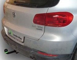 6 999 р. Фаркоп Лидер Плюс 2  Skoda Yeti (2009-2013), Volkswagen Tiguan  NF (2006-2011) (Без электропакета)  с доставкой в г. Калуга. Увеличить фотографию 7