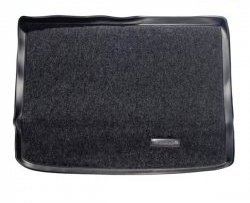 1 249 р. Коврик в багажник Aileron (полиуретан, покрытие Soft)  Volkswagen Tiguan  NF (2006-2011)  с доставкой в г. Калуга. Увеличить фотографию 1