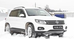 1 199 р. Зимняя заглушка решетки переднего бампера (Track & Field) РА  Volkswagen Tiguan  NF (2011-2017)  с доставкой в г. Калуга. Увеличить фотографию 4