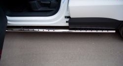 20 749 р. Защита порогов для ног из овальной трубы диаметром 75x42 мм (Track & Field) Russtal  Volkswagen Tiguan  NF (2011-2017)  с доставкой в г. Калуга. Увеличить фотографию 3