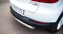 13 999 р. Одинарная защита заднего бампера из трубы диаметром 63 мм (Track & Field) Russtal  Volkswagen Tiguan  NF (2011-2017)  с доставкой в г. Калуга. Увеличить фотографию 1