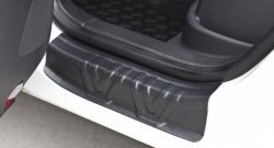 2 459 р. Накладки порожков салона RA  Volkswagen Tiguan  NF (2011-2017) (Комплект (передние+задние))  с доставкой в г. Калуга. Увеличить фотографию 4