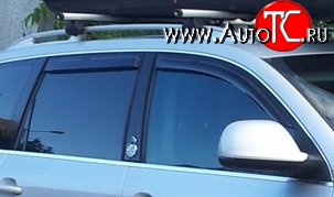 999 р. Комплект дефлекторов окон (ветровиков) 4 шт. Russtal Volkswagen Touareg GP дорестайлинг (2002-2007)  с доставкой в г. Калуга