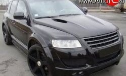 37 849 р. Пластиковый капот Techart Magnum Style 7L  Volkswagen Touareg  GP (2002-2010) (Неокрашенный)  с доставкой в г. Калуга. Увеличить фотографию 1