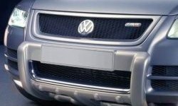 2 749 р. Решётка радиатора Sport Volkswagen Touareg GP рестайлинг (2006-2010) (Неокрашенная)  с доставкой в г. Калуга. Увеличить фотографию 1