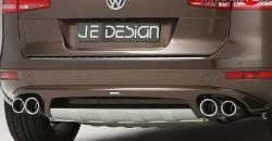 9 799 р. Накладка Je DESIGN на заднюю дверь автомобиля 7P Volkswagen Touareg NF дорестайлинг (2010-2014)  с доставкой в г. Калуга. Увеличить фотографию 1