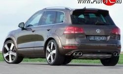 11 399 р. Спойлер Je DESIGN 7P Volkswagen Touareg NF дорестайлинг (2010-2014) (Неокрашенный)  с доставкой в г. Калуга. Увеличить фотографию 2